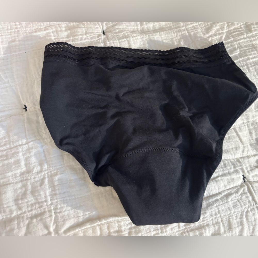 Thinx Women’s Leakproof Period Briefs - Black (In Packaging) - Picture 5 of 12